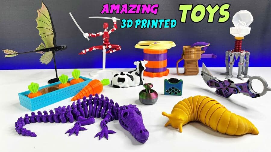 Modelos 3D impresos en serie para uso industrial