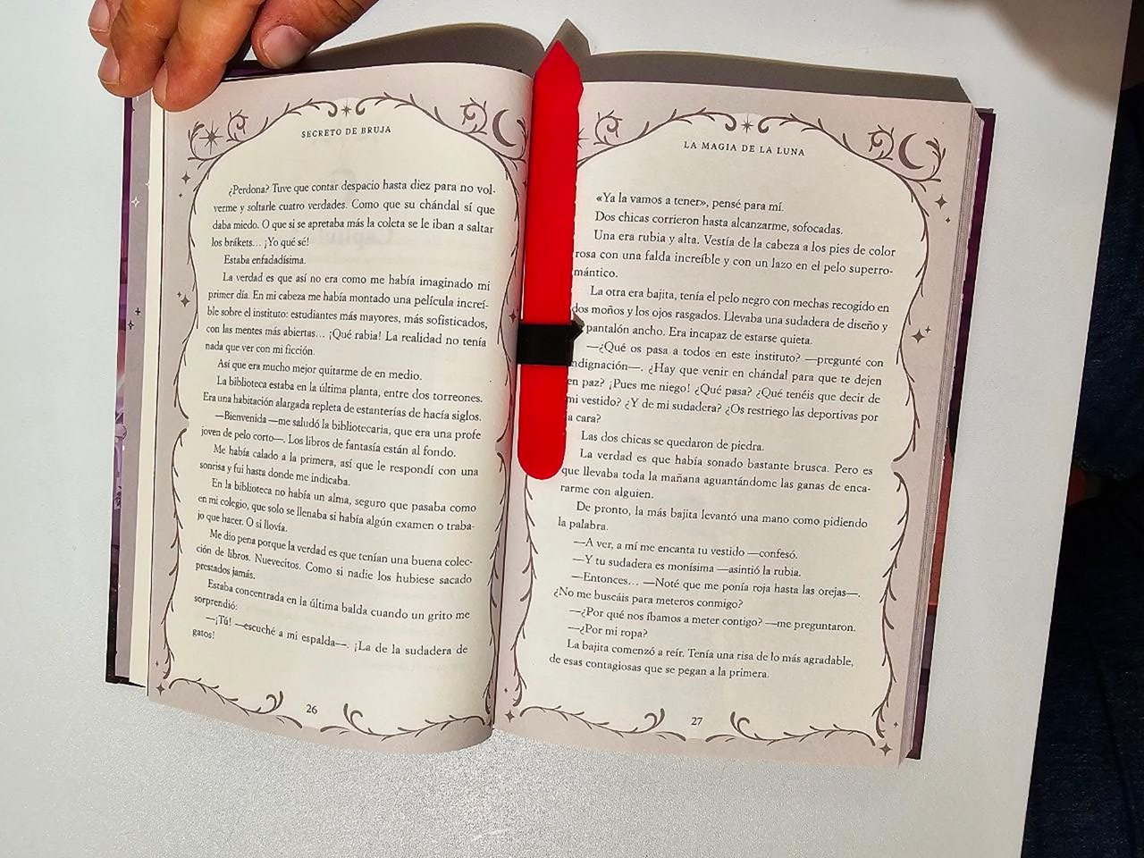 Bookmark Pointer — bookmark with a line pointer