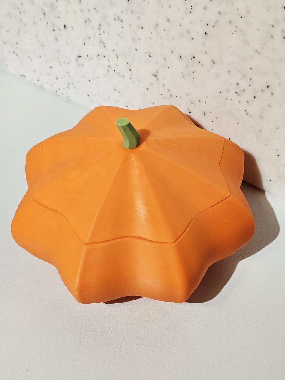 Pumpkin Box with lid — Halloween candy bowl