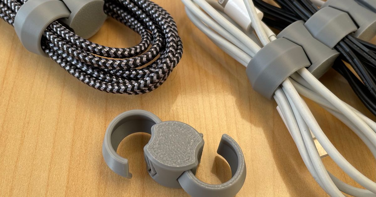 Organizador de cables en cadena