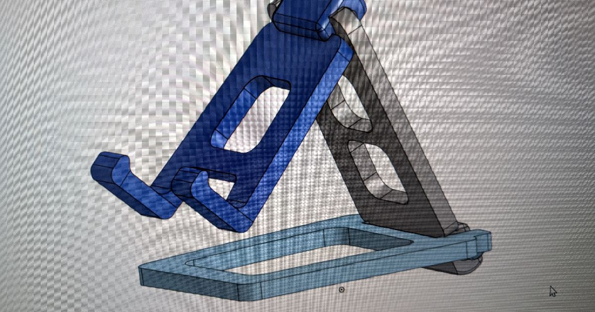 Soporte para móvil Print-in-Place