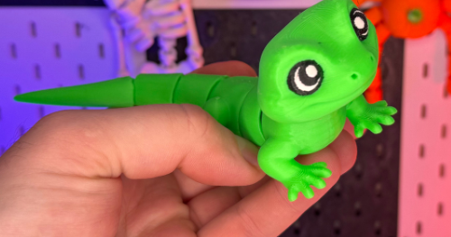 Lagarto flexible articulado
