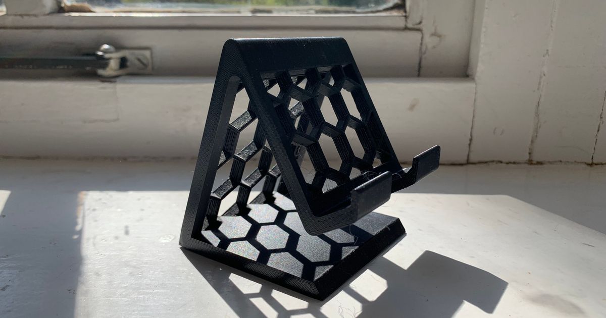 Soporte para móvil — panal