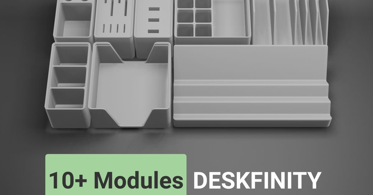 Sistema Gridfinity Deskfinity