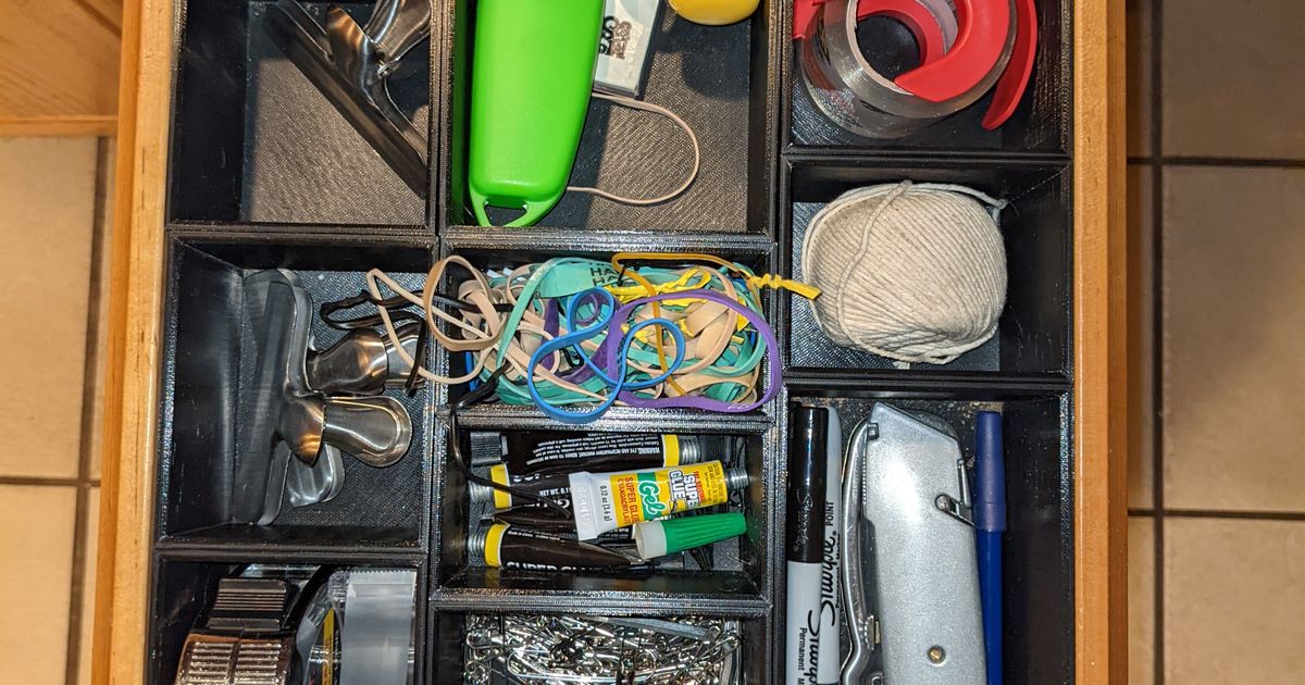 Organizador para cajón multiusos